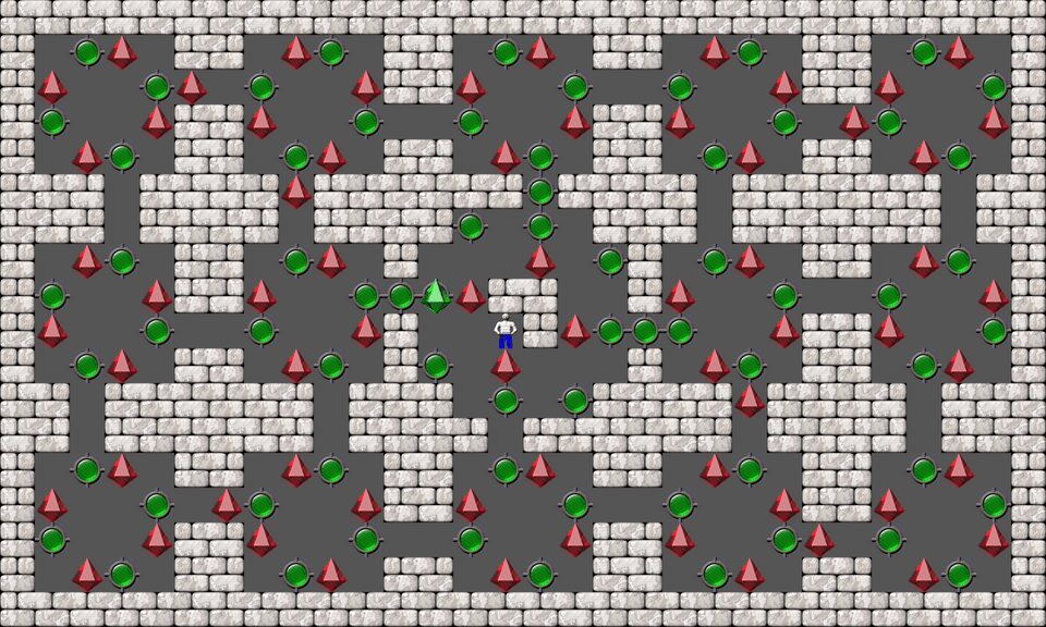 Sokoban Sasquatch 04 Arranged level 37